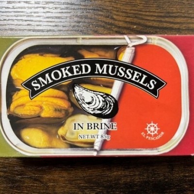 宝箱レポート♪"Q( ˙◊˙ "Q)ｼｬﾝｼｬﾝ　～エルペスカドール　スモークドムール貝(塩水漬け)～