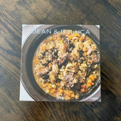 宝箱レポート♪"Q( ˙◊˙ "Q)ｼｬﾝｼｬﾝ　～DEAN＆DELUCA　牛肉と香味野菜のイン・ビアンコ～
