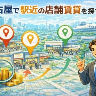 名古屋で駅近の店舗賃貸を探すなら｜メリット・注意点・失敗しない選び方