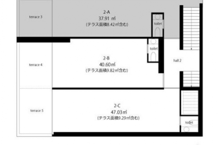 HARVEY TERRACE 覚王山　2階-A
