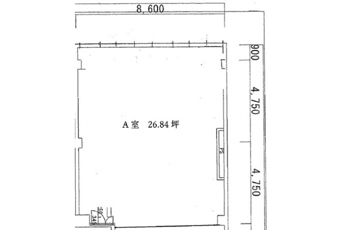 恒川ビル5階A号室【担当：土居】
