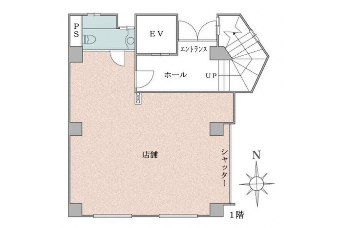 8番ビル東白壁　1階