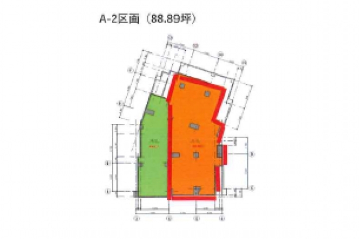 【分割案】パークフラッツ金山　1階A-2区画　【担当：松本】