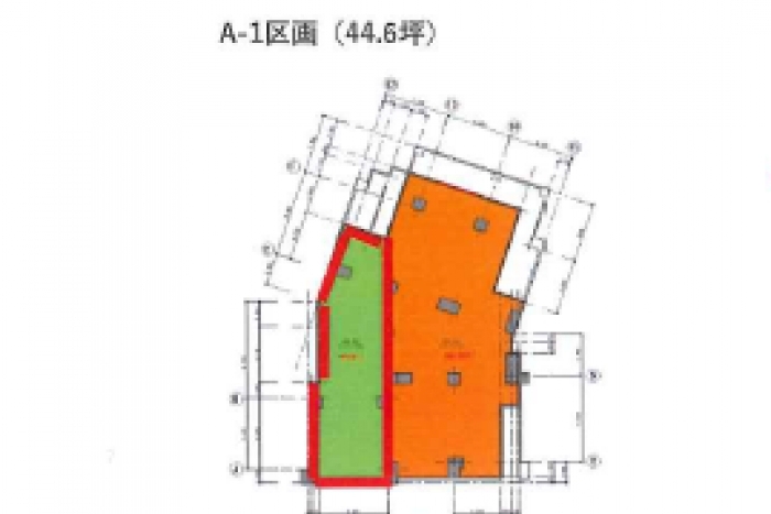 【分割案】パークフラッツ金山　1階A-1区画　【担当：松本】