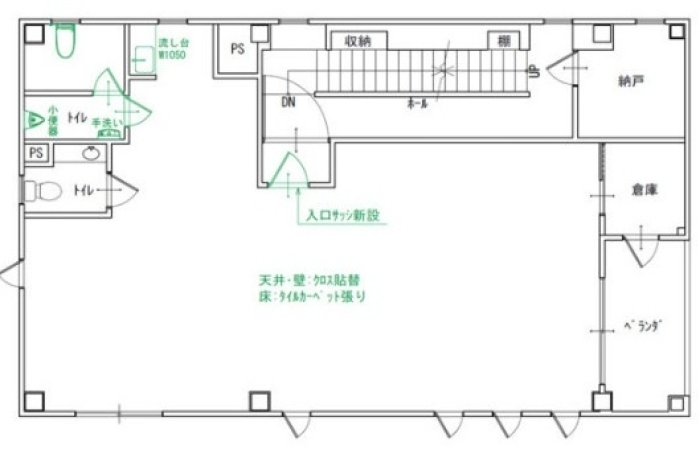 金山3丁目店舗　2階　【担当：松本】