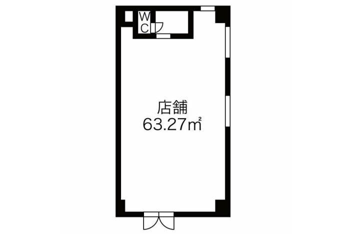 メゾン白川　1階東号室　【担当：松本】