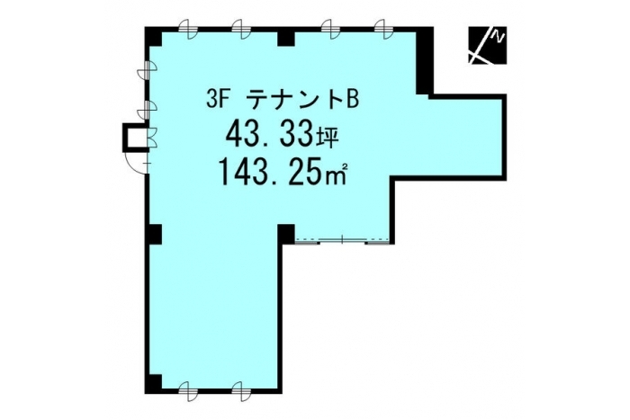 グランウエスト山手　3階B号室　【担当：松本】