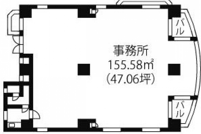 【北区 平安通】駅近くのマンション内事務所物件！